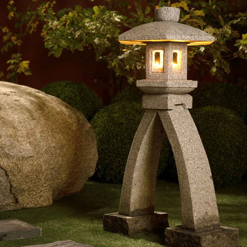 Osaka Kotoji ) Lanterne, Granite, 100 cm